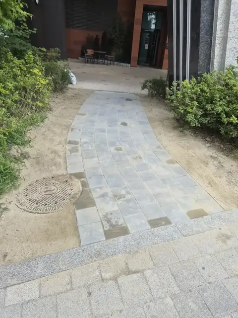 보도블럭교체 시공 후 사진