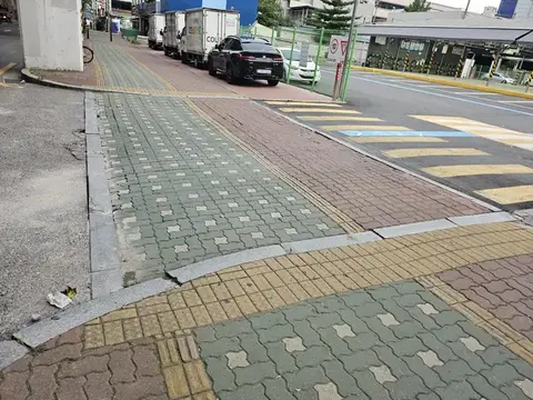 성남 보도블럭교체 시공 전 현장 2