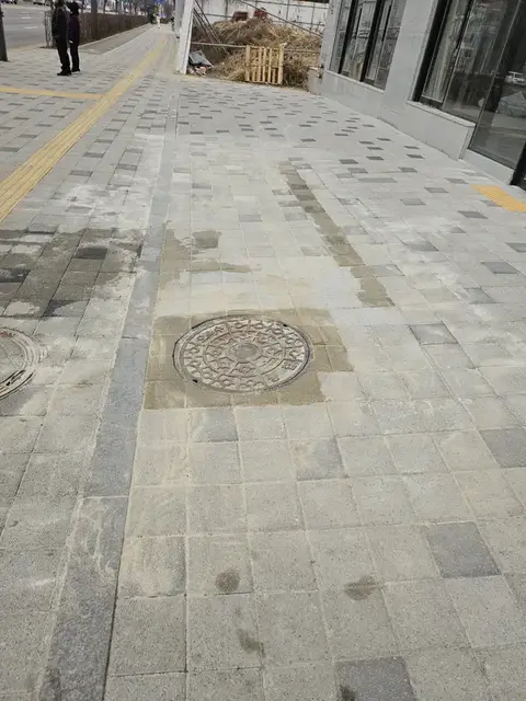 고양 보도블럭교체 시공 후 현장 2